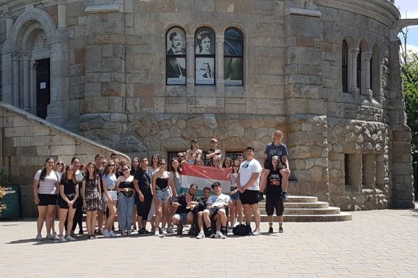 A Jánoshegyi kilátónál