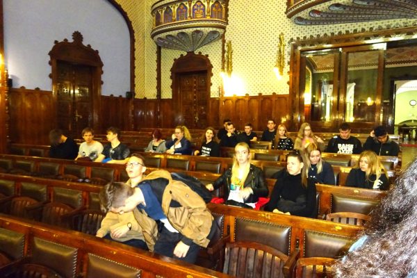 Szabadkai Városháza - ülésterem