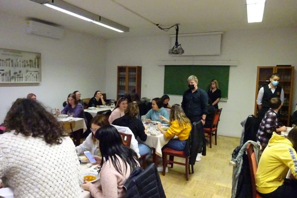 Vacsora az iskolánkban